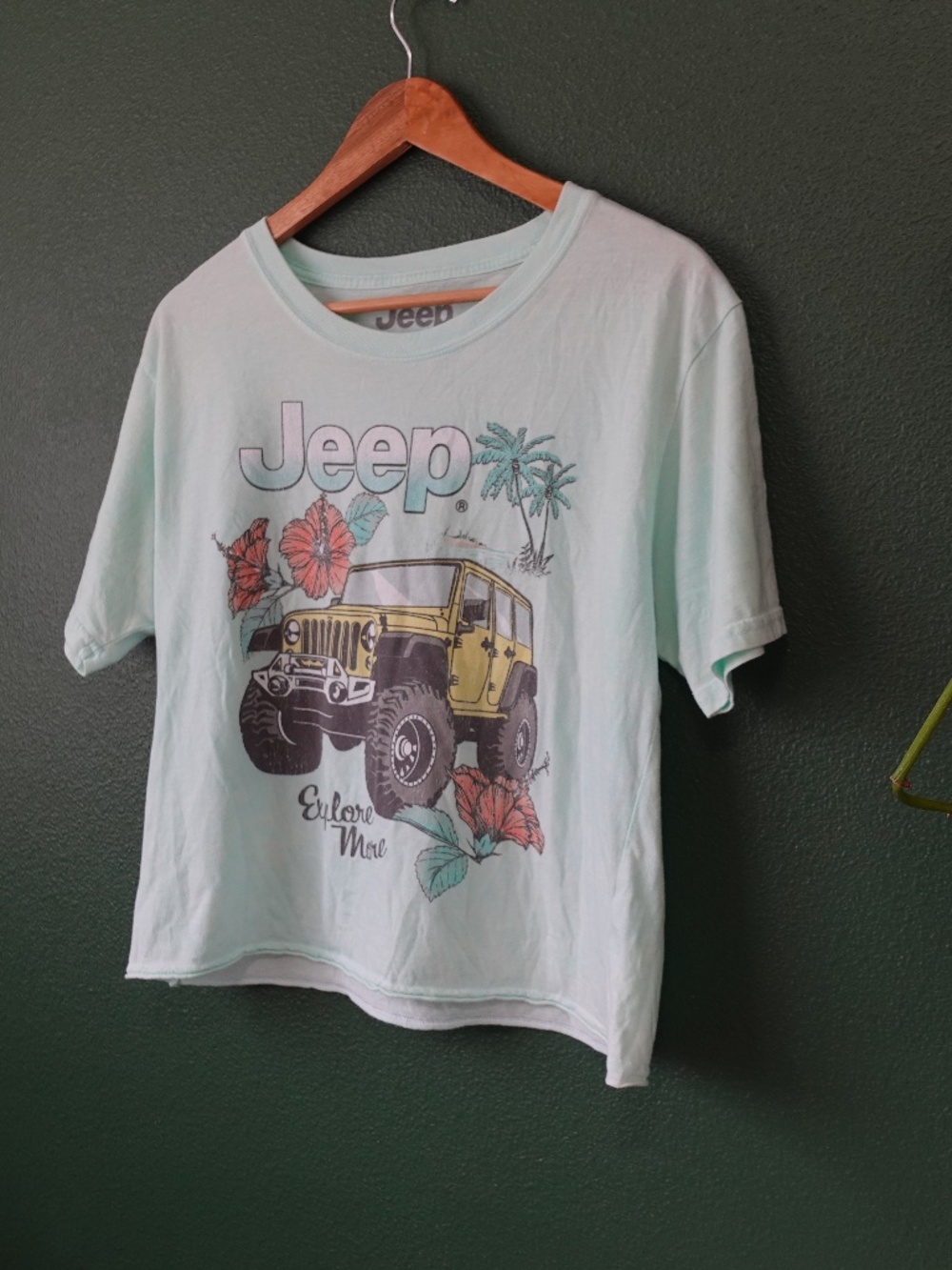 Jeep Graphic T Shirt Women’s XL Explore Move_Hawaii Short Sleeve